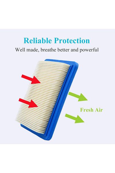XMSJ 2pcs 2/10pcs 491588 Air Filters For Briggs Stratton 491588 Toro 20332 Craftsman 3364 Lawn Mower O20