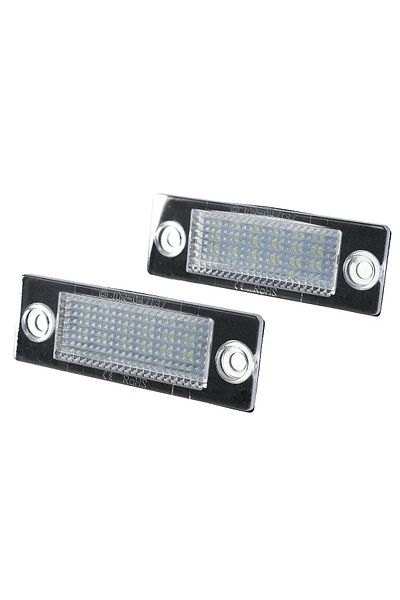 Choice 2pcs Led Number License Plate Light Lamp 3b5998026 For Vw Passat B5.5 B6 Caddy Mk3 Golf Transport...