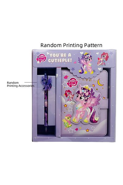 Choice Set, My Little Pony Cute Cartoon Notebook Gel Pen Set, Back To School, School Supplies, Kawaii No...