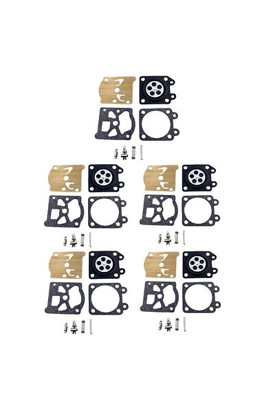 Choice 5 Set Carburetor Diaphragm Gasket Repair Rebuild Kit For 38/45/52/58 Chainsaw
