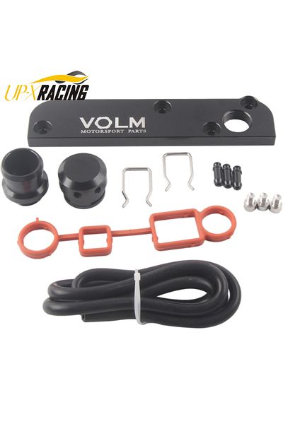 Choice PCV Delete Solution Kit w/ Boost Cap for MK5 Golf GTi S3 Leon Cupra  With VOLM Logo