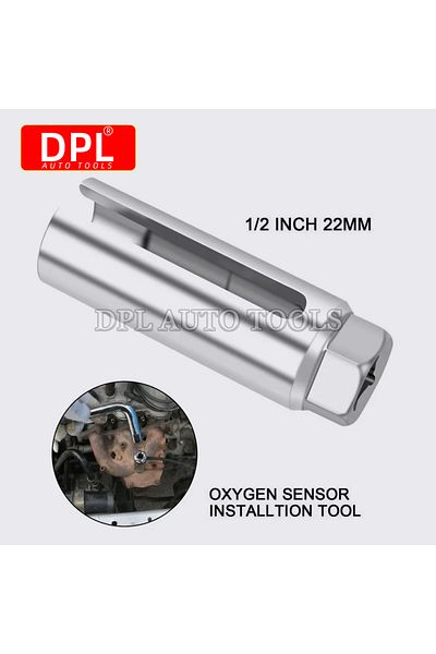 Choice Silver Car Oxygen Sensor Removal And Installation Tool 22mm 1/2" Drive Socket Wrench Special Tool Fo