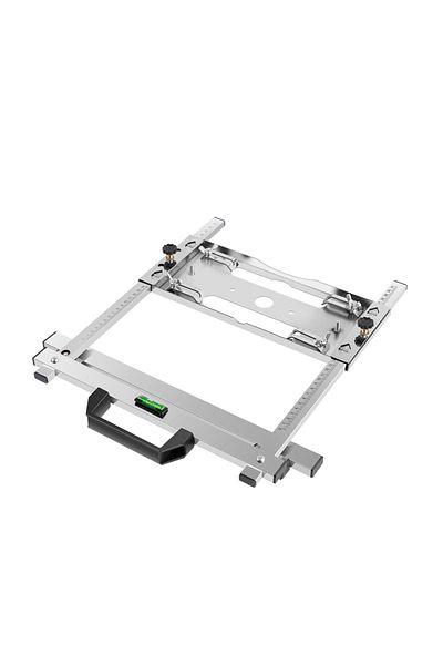 Toorise Silver Small Cutter Cutting Machine Edge Guide Positioner Board Bottom Bracket Stainless Steel Multi