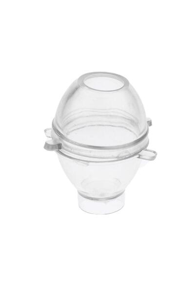 Choice قوالب شموع بلاستيكية شفافة على شكل بيضة لطيفة مصنوعة من البولي كربونات...