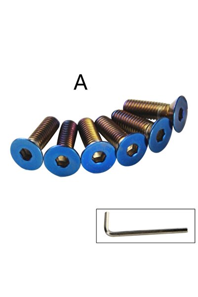 Choice Blue A Fit for OMP NARDI MOMO 6pcs Burnt Titanium Blue Steering Wheel ...