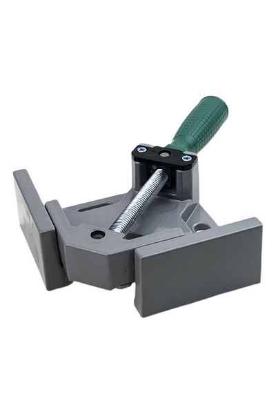Choice Aluminum Alloy Wood Working Jigs, 90 Degrees Angle Clamp, Single Handle, Adjustable Swing Jaw for...