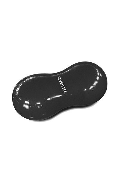 AVESSA Pistachio Shaped Pilates Ball in Bag Bpnt- Black