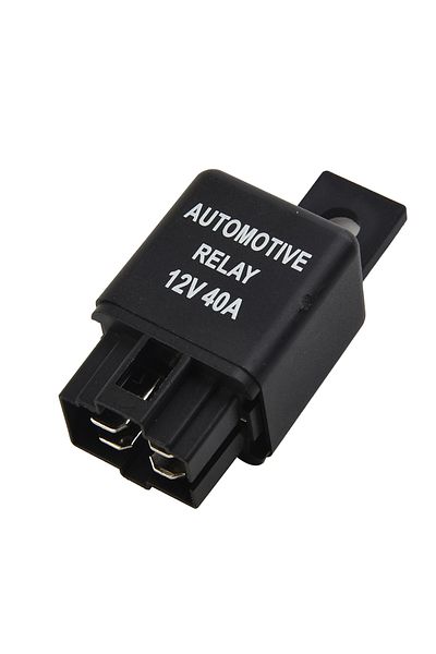 Choice 12V 40A Car Relay Automotive Van Boat Bike 4 Pin SPST Alarm Relay For Remote Starts, HID Headligh...
