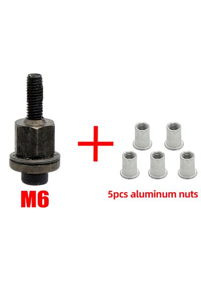 Choice M6 With 5pcs Hifeson Hand Rivet Nut Tool Head Manual Riveter Electric Riveting Adapter Simple Instal