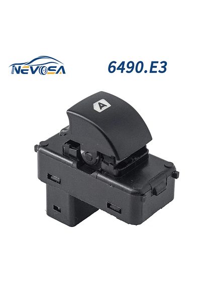 Choice 6490.e3 Nevosa 6490.e3 Electric Power Window Switch For Peugeot Partner Box Platform Chassis 207 Ci