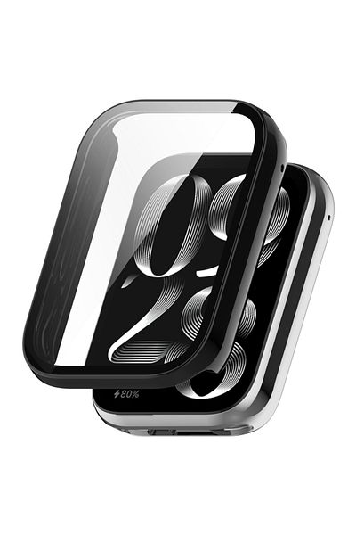 Choice For Mi Band 8 Pro Black Pc Case Glass For Xiaomi Mi Band 8 Pro Smartwatch Screen Protector Frame Bum