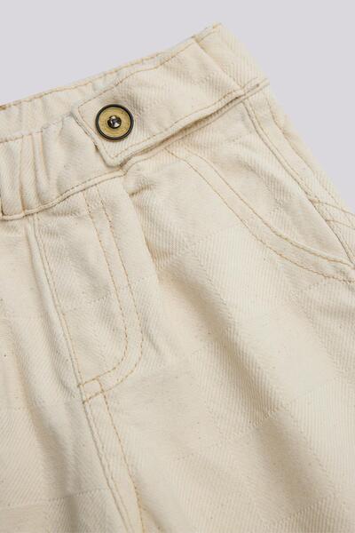 GB Baby BG Store Baby Boy Ecru Trousers