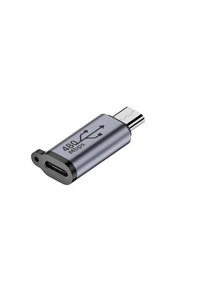 Choice 1pcs 1 Pcs Piece Female Type-c Connector To Micro Usb Adapter 480mbps Aluminum Alloy