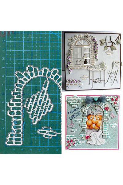Choice Window Metal Stencil Mold Cutting Dies Decoration Scrapbook Die Cuts Album Paper Craft Embossing ...
