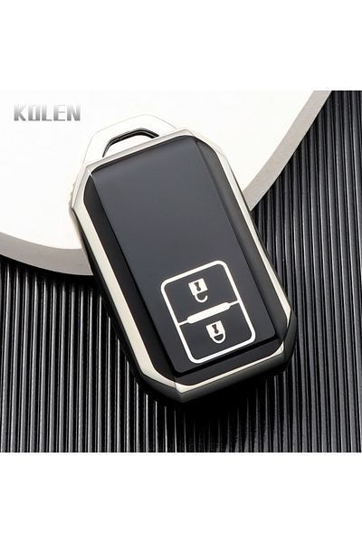 Choice Silver Black Fashion Tpu Car Remote Key Case Cover Shell For Suzuki Ertiga Swift Wagon R 2 Button Pr