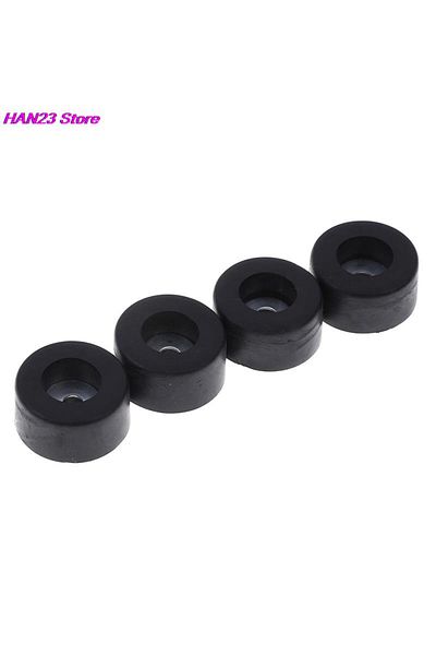 Choice Cabinets Rubber Feet Damper Pad Base 4pcs Durable Black 38mm x 19mm Large Case Speaker