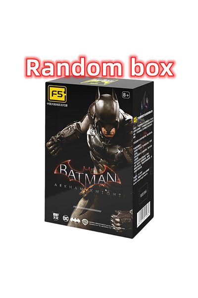 Choice 11cm Random Box Dc Justice League Toy 11cm Gold Batman Arkham Knight Deathstroke Red Hood Action Fig