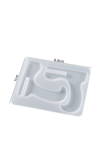 Choice Mold Diy Crystal Epoxy Resin Mold Assembly Mobile Phone Table Bracket Silicone Mould