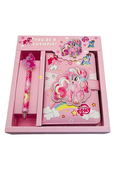 Choice Set, My Little Pony Cute Cartoon Notebook Gel Pen Set, Back To School, School Supplies, Kawaii No...