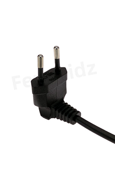 Choice كابل مصدر طاقة بزاوية 90 درجة Schuko CEE7/16 Europe 2pin Male إلى IEC 320 C7 بزاوية قائمة 1 متر