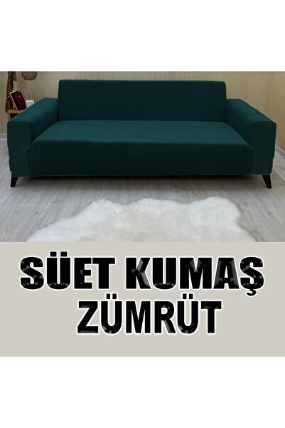 KILIFSAN Süet Detaylı Angora Kumaş Üçlü & Çekyat Koltuk Kılıfı