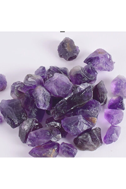 Choice 50 جرام 50 جرام حجر خام بكميات كبيرة من الجمشت الداكن غير المنتظم والص...