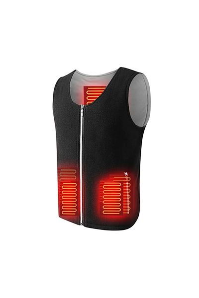 Choice L black 5 Ares Smart Electric Heating Vest for Men Women USB Charging Heating Vest Camping Traveling