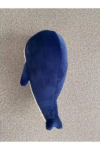 Choice 25cm Cartoon Soft Little Blue Whale Plush Toys Stuffed Sea Animals Pillow Lovely Fish Dolphin Dol...
