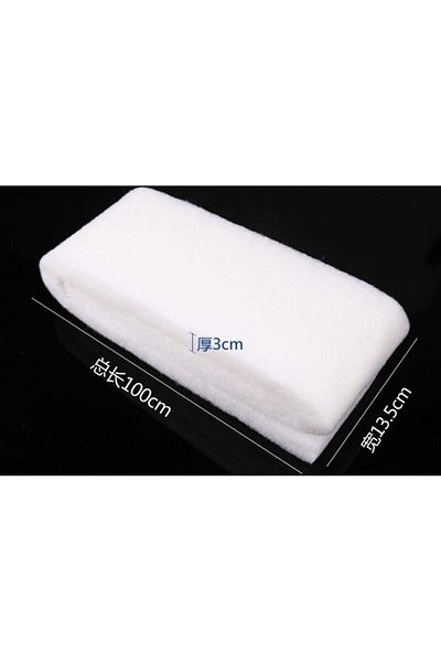 Choice Xy-1831 High Quality 100cm White Durable Biochemical Filter Cotton Sponge For Aquarium Fish Tank Bio