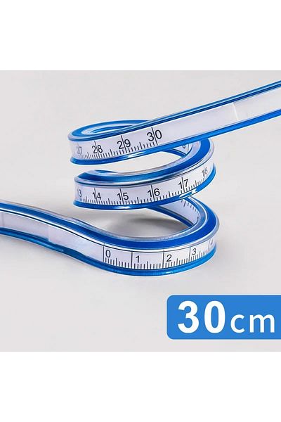Choice 30cm 1pc Flexible Curve Ruler Drafting Drawing Tool Snake Shaped Ruler Flex Curved Ruler Quilting Pl