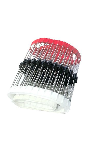Choice 100 قطعة من ديود المقوم RL207 DO-15 2A 1000V