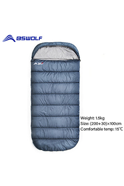 BSWolf حقيبة نوم كبيرة للتخييم من غاري بيسينا خفيفة الوزن وواسعة ومناسبة لثلا...