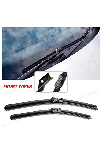 Choice مجموعة شفرات مساحات الزجاج الأمامي والخلفي اليسرى لسيارة فولكس فاجن جولف 6 هاتشباك 2009 - 2012...