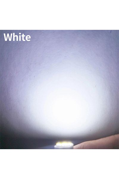 AMSYD 6 فولت - لآلة Ba9s بيضاء 10 قطع Ba9s 44 47 T11 T4w حربة تيار متردد 6 فولت 1206 3020 8smd LED آلة البينبول
