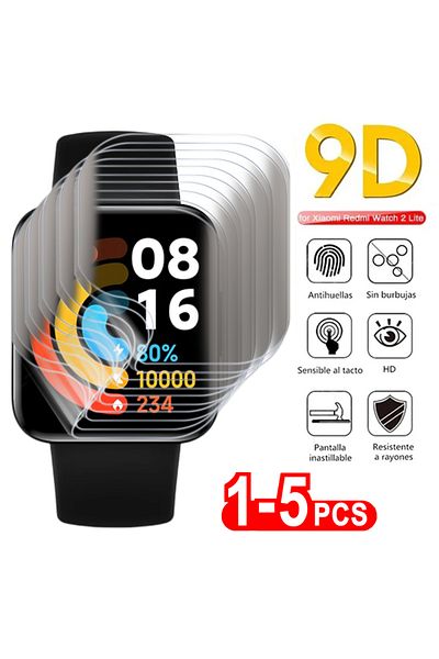 Choice Redmi Watch 3 Active 5pcs Soft Hydrogel Protective Film For Redmi Watch 2 3 Lite 3 Active Screen Pro