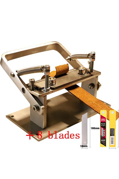 Choice Split Machine 304 Stainless Steel Craft Leather Splitter Machine Diy Manual Cutting Peeler Rolling B