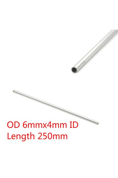 Choice 6x4mm 1pcs Sale 250mm 304 Seamless Stainless Steel Capillary Tube 10mm 8mm / 8mm 6mm / 4mm 3mm / 6mm