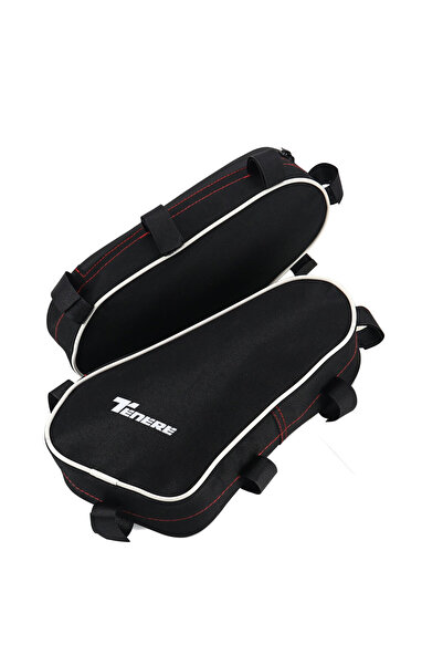 Choice حقيبة قضبان اصطدام محرك الدراجة النارية اليسرى واليمنى لـ Yamaha T7 Te...