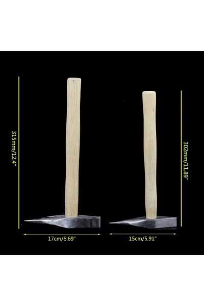 Choice 300g Multi-purpose Welding Chipping Hammers Steel Tack Hammer Wood Handle Outdoor Disassembly Tool F