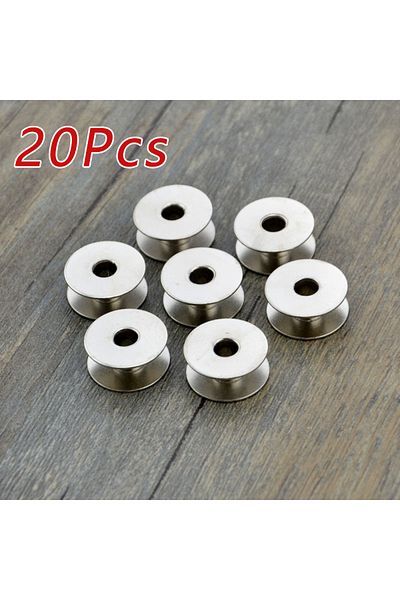 Choice 20pcs 5/20pcs Sewing Machine Metal Bobbins Industrial Sewing Machine Parts High Hardness Flat Car Ir