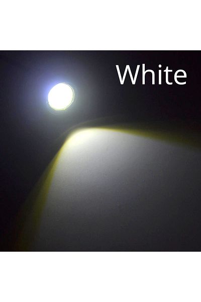 Choice ضوء النهار للضباب LED أبيض 2x 23 مم لسيارة Eagle Eye فضي اللون 12 فولت احتياطي للرجوع إلى الخلف