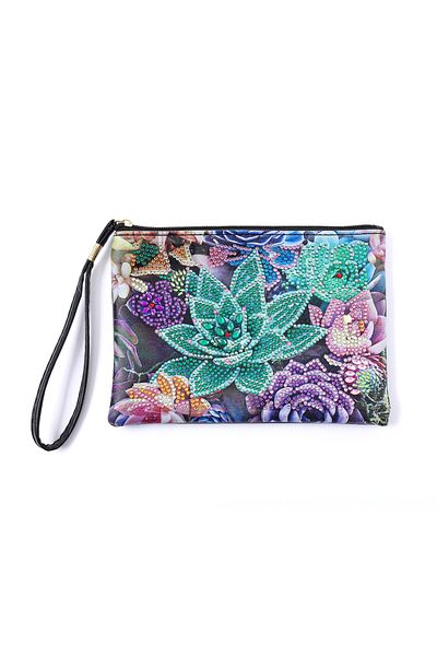 Choice Bd-10 1pc/set Diy Purses Diamond Painting Mandala Kits For Adults Pu Leather Handbags Cactus Diamond