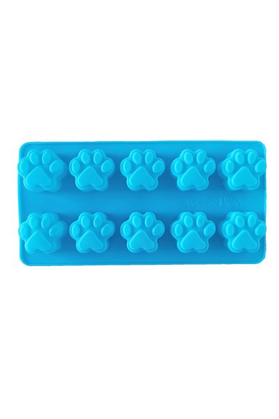 Choice 001blue Cat Claw Shape Chocolate Silicone Mold Diy Baking Cake Decoration Mold Candy Pudding Jelly S