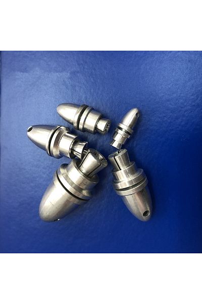 Choice 3.17mm 2pcs 2.0/2.3/3.0/3.17/4.0/5.0mm Squeeze Type Aluminum Bullet Propeller Adapter Holder For Bru