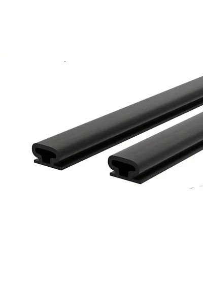 Choice Black 6m 1pc Weather Stripping Door Seal, Window And Door Door Seal Strip, Soundproofing Self-adhesi