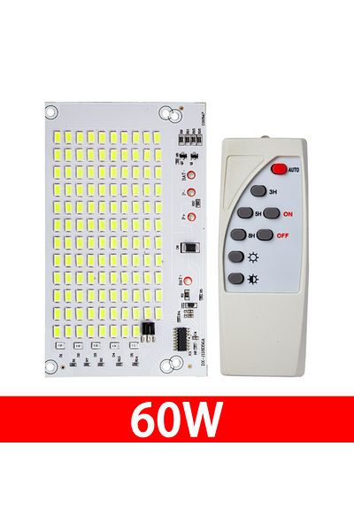 Choice 60w 25w 40w 60w 100w Led Outdoor Solar Energy 5730 High Brightness Bead Projection Light Integrated