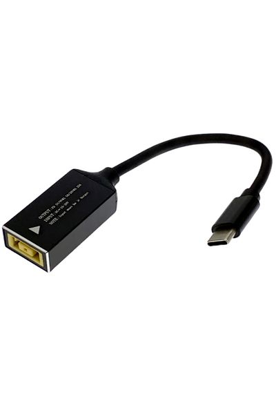 Choice Cable 65w Usb Type C Pd Fast Charging Cable For Lenovo Laptop Charger Dc Square Plug To Type C Pd Ad