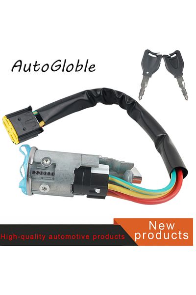 LARATH 7701469419 Ignition Barrel Switch With 2keys For Renault Clio Mk2 1998-2005 Megane/scenic 1996-2...