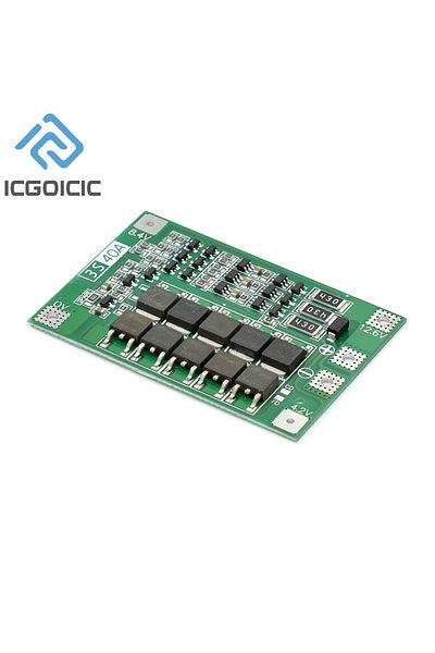 Choice 3S/4S 40A 60A Li-ion Lithium Battery Charger Protection Board 18650 BMS For Drill Motor 11.1V 12....