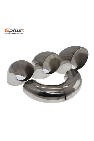 Choice 63 Mm Universal 90 Degree Stainless Steel Elbow Sanitary Welding Pipe Fitting Car Exhaust Pipe Muffl